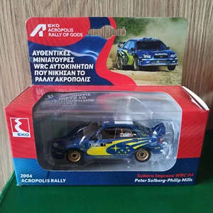 2004 Subaru Impreza WRC 04 1:43 rally acropolis winning car Peter Solberg diecas - Picture 1 of 6