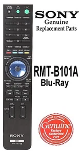 Nuevo Genuino Sony RMT-B101A Blu-Ray Control Remoto BDP-S300 BDP-S500 BDP-S2000ES - Imagen 1 de 1