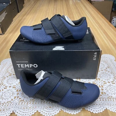 Fizik Tempo Powerstrap R5 Navy/Black Road Cycling Shoes Men's Size 6 US - 38 EU - Image 1 of 4