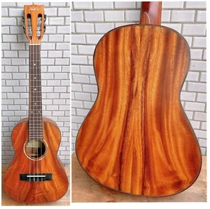 Alulu Solid Acacia Koa wood Tenor Ukulele satin polished BU549 - Picture 1 of 14