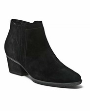 blondo black suede booties