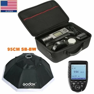 US Godox AD400Pro 400Ws 2.4G Wireless TTL Studio Outdoor Flash+Trigger for Nikon - Picture 1 of 12