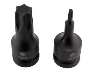 Torx / Star Impact Driver Bits, 1/2" Drive From Britool Hallmark - Picture 1 of 11
