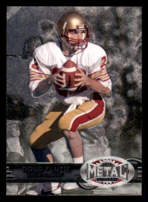 2012 Fleer Retro Metal Universe #M38 Doug Flutie - Image 1 of 2