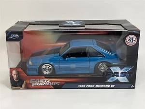 Fast & Furious Jacobs 1989 Ford Mustang GT 1:24 Scale Jada 99519 - Picture 1 of 7