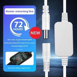 9-15V 24/72Stunden RouterRebooter TimerController Timer PowerOff Anschlusskabel - Bild 1 von 27