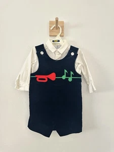 Vintage Florence Eiseman For Saks Fifth Avenue Navy Blue Short All Boys Large - Picture 1 of 3