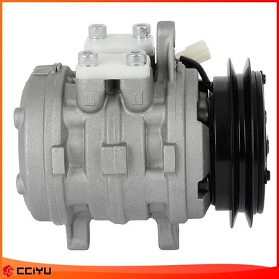 A/C Compressor with Clutch for Chevrolet Sprint Tracker Suzuki Samurai X-90 - Image 1 of 4