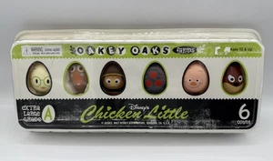 Disney Oakey Oaks Chicken Little Grade A Collectible Figures In Egg Carton - New - Picture 1 of 13