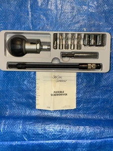 11 Piece Compact Ratchet Screwdriver Bit Set, Great For House Or Shop - Picture 1 of 9