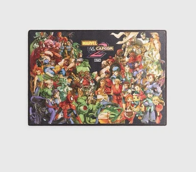 Alfombra Kith Marvel vs Capcom Estampada Negra Nueva en Mano Foto 1 de 3