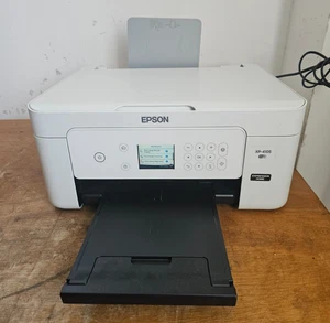 Epson Expression Home XP-4105/4155 3-in-1 Inkjet White Multifunction Printer - Picture 1 of 24