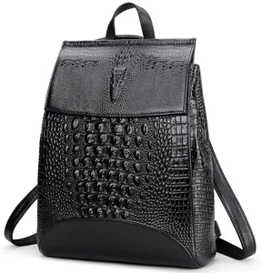 Mochila de cuero Coolcy para mujer, bolso de hombro. Negro. NUEVO - Imagen 1 de 10