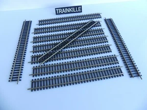 ROCO 42202 / 4402S NS / 10 RAILS DROITS 228,6 MM CODE 100 - Picture 1 of 1