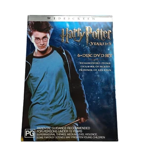 Harry Potter DVD Years 1 - 3 Boxset Like New Condition W) Bonus Cd R4 a10 - Picture 1 of 15