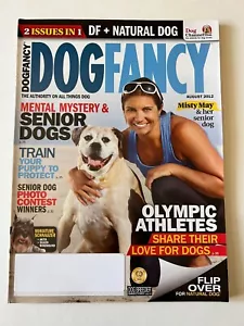 MISTY MAY * SENIOR DOGS MENTAL MYSTERY August 2012 DOG FANCY MAGAZINE Olympics - Picture 1 of 4