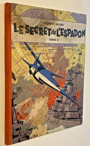 BLAKE et MORTIMER - Le Secret de l'Espadon T2 - EO N°2  P05 1953- Cote 1500 € - Imagen 1 de 8
