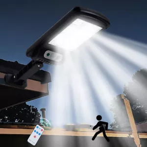 9900000LM Lamparas Luz Led Solares Luces Para Exterior Patio Sensor De Movimient - Picture 1 of 10