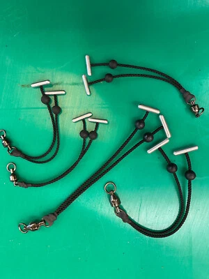 Falconry bullet Jesses & Swivel ,                       small medium,large eagle - Image 1 of 3