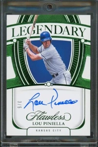 2024 Panini Flawless Lou Piniella (3/5) Legendary Scripts Auto On-Card Emerald - Picture 1 of 2