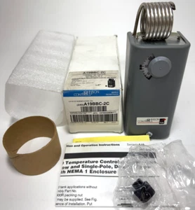 Johnson Controls A19BBC-2C Coiled Bulb Temperature Control -30° 100°F Thermostat - Picture 1 of 11