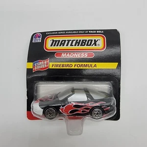 Matchbox Taco Bell Madness Stars & Stripes Firebird Formula Black Die Cast 1:64 - Picture 1 of 3