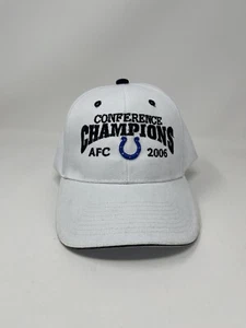 Vintage 2006 Indianapolis Colts AFC Champs White Hat - Picture 1 of 7