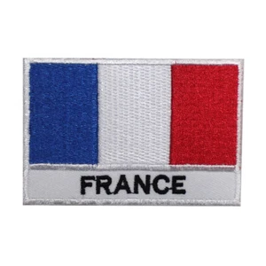 France Country Flag Patch Iron On Patch Sew On Badge Embroidered Patch - Picture 1 of 1