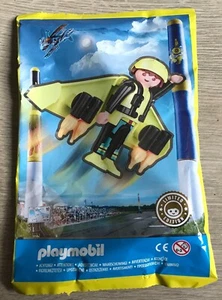 FIGURINE NEUF SOUS BLISTER PLAYMOBIL NOLAN L'HOMME VOLANT AVEC JET PACK - Imagen 1 de 1