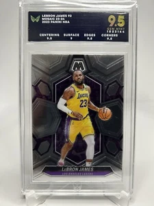 ARK 9.5! 2023-24 NBA Panini Mosaic LeBron James #92 🔥 Los Angeles Lakers - Picture 1 of 2