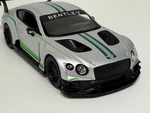 Coche de juguete de metal fundido a presión Bentley Continental GT3 escala 1:38 Kinsmart - Imagen 1 de 7