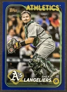 Shea Langeliers 2024 Topps Series 1 #278 Royal Blue - Picture 1 of 2
