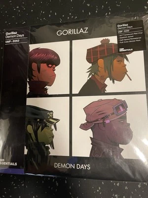 Gorillaz - Demon Days VMP Exclusive Translucent *Red Vinyl Half-Speed Remastered - Image 1 of 3
