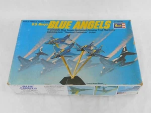 1/72 Revell Monogram Navy F-4J Phantoms Blue Angels 4 Planes Plastic Model Kit - Picture 1 of 2