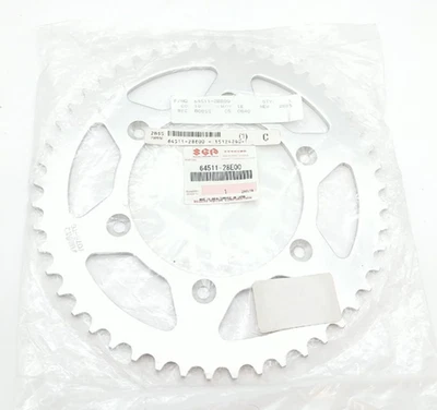 NEW OEM 2018-2023 SUZUKI RM-Z450, 1982-2008 RM250 OEM SPROCKET 64511-28E00 - Image 1 of 4
