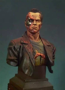1/10 BUST Resin Model Kit Terminator T-800 Movie Unpainted - Picture 1 of 4