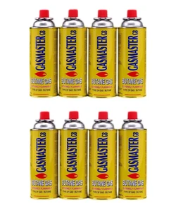 8 x Bote de botella de gas butano para estufa portátil cocina parrilla calentador antorcha de malezas - Imagen 1 de 1