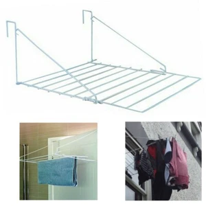 7M Over The Door Clothes Airer Laundry Dryer Rack Caravan Towel Rail Folding - Picture 1 of 6
