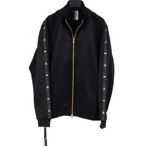 Chaqueta deportiva Kith Mastermind.XL negra dorada calavera cremallera completa cortavientos cremallera frontal - Imagen 1 de 5