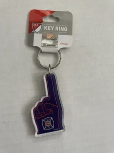 Chicago Fire WinCraft Hand Thematic Key Ring FC Soccer MLS Sealed - Picture 1 of 4