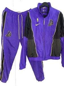 LA Lakers Tracksuit/Trainingsanzug Lila in Gr. M Retro Sammlerstück - Bild 1 von 10
