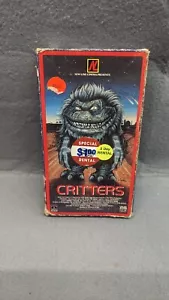 Critters VHS 1986 - Red Label New Line Vintage Horror Film ***Untested*** - Picture 1 of 7