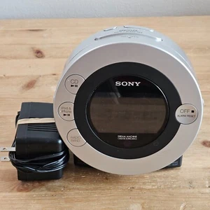 Sony Dream Machine ICF-CD3iP FM/AM Clock Radio w/CD Player iPhone Dock TESTED - Picture 1 of 10