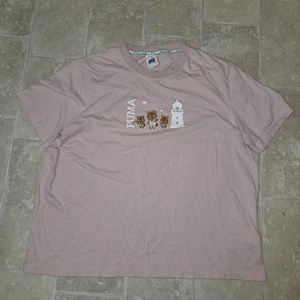 Puma x Animal Crossing Pink Graphic T-shirt Men's 2XL - Picture 1 of 9
