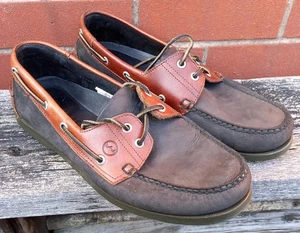 ORCA BAY MENS LEATHER DECK BOAT SHOES SIZE UK11 EU45 - Picture 1 of 11