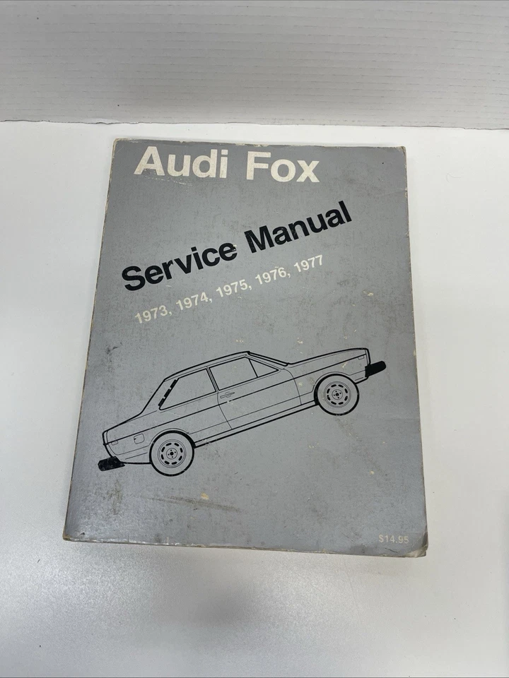 Manual de servicio Audi Fox Bentley 1973-1977 Foto 1 de 4