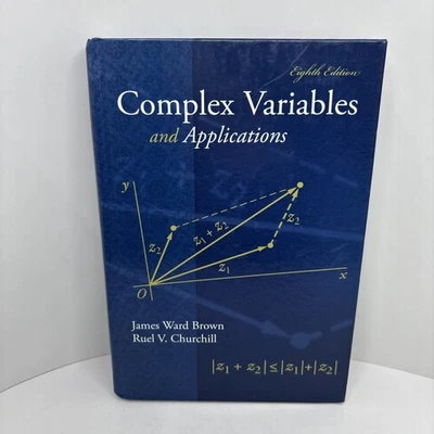 Complex Variables and Applications Eighth Edition Brown/Churchill HC- Good - Image 1 of 4