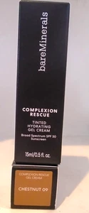 BareMinerals Complexion Rescue Tinted HYDRATING GEL Cream CHESTNUT 09 0.5 fl oz - Picture 1 of 2