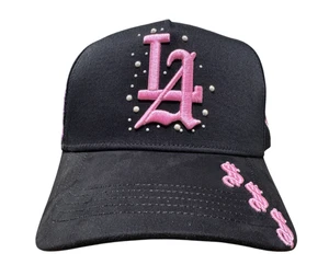 CASHED OUT HATS PINK LA LABUBU SNAPBACK HAT COLABUBU BKPINK - Picture 1 of 4