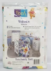Cenefa para ventana para bebé/bebé Disney Patchwork Pooh de ropa de cama pequeña - Imagen 1 de 2